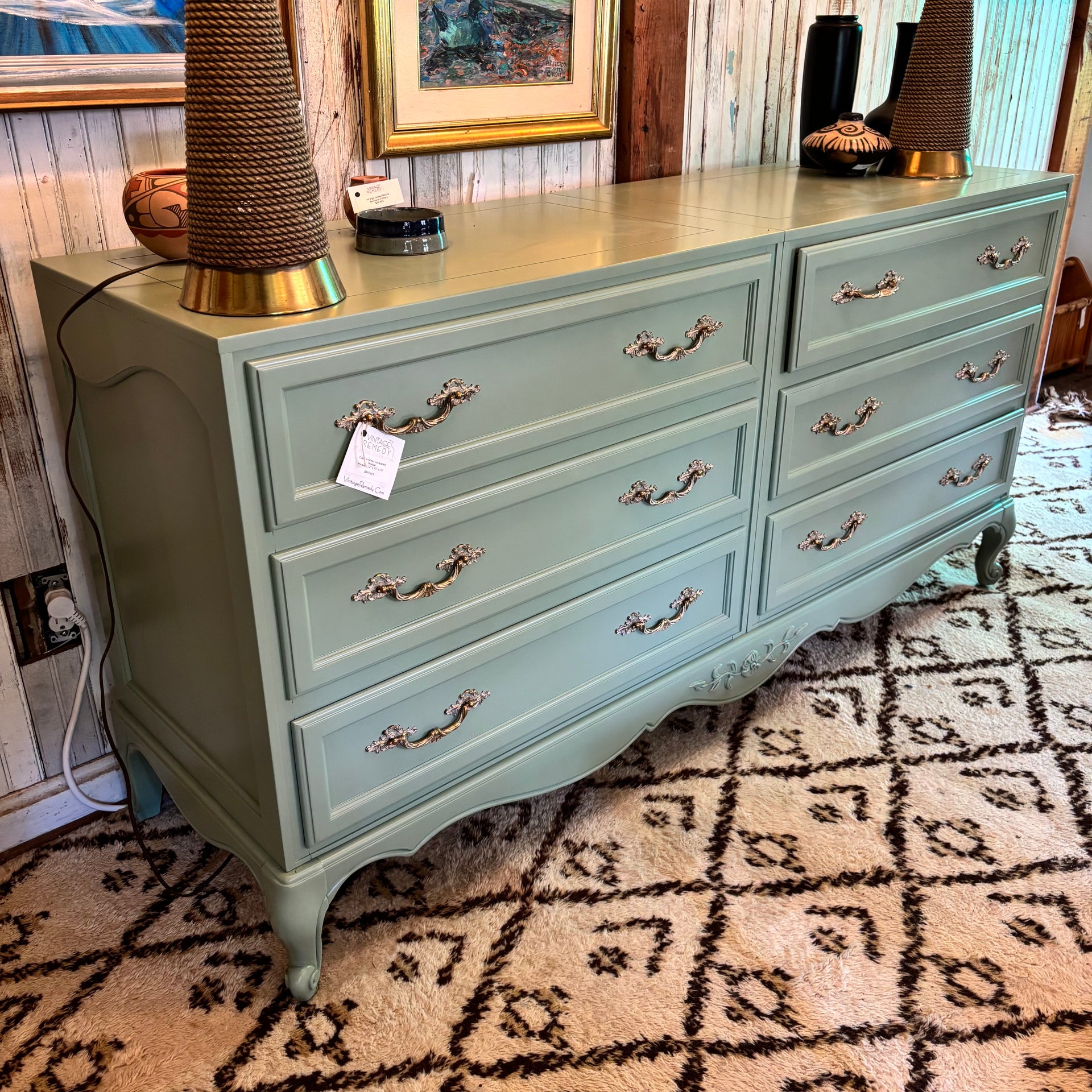 mint green dresser Sweet Sage – Young Lucketts _tab3_leather-care Colour:Dark Red Non Adherent Dressing (10cm) Pictured with our Frances