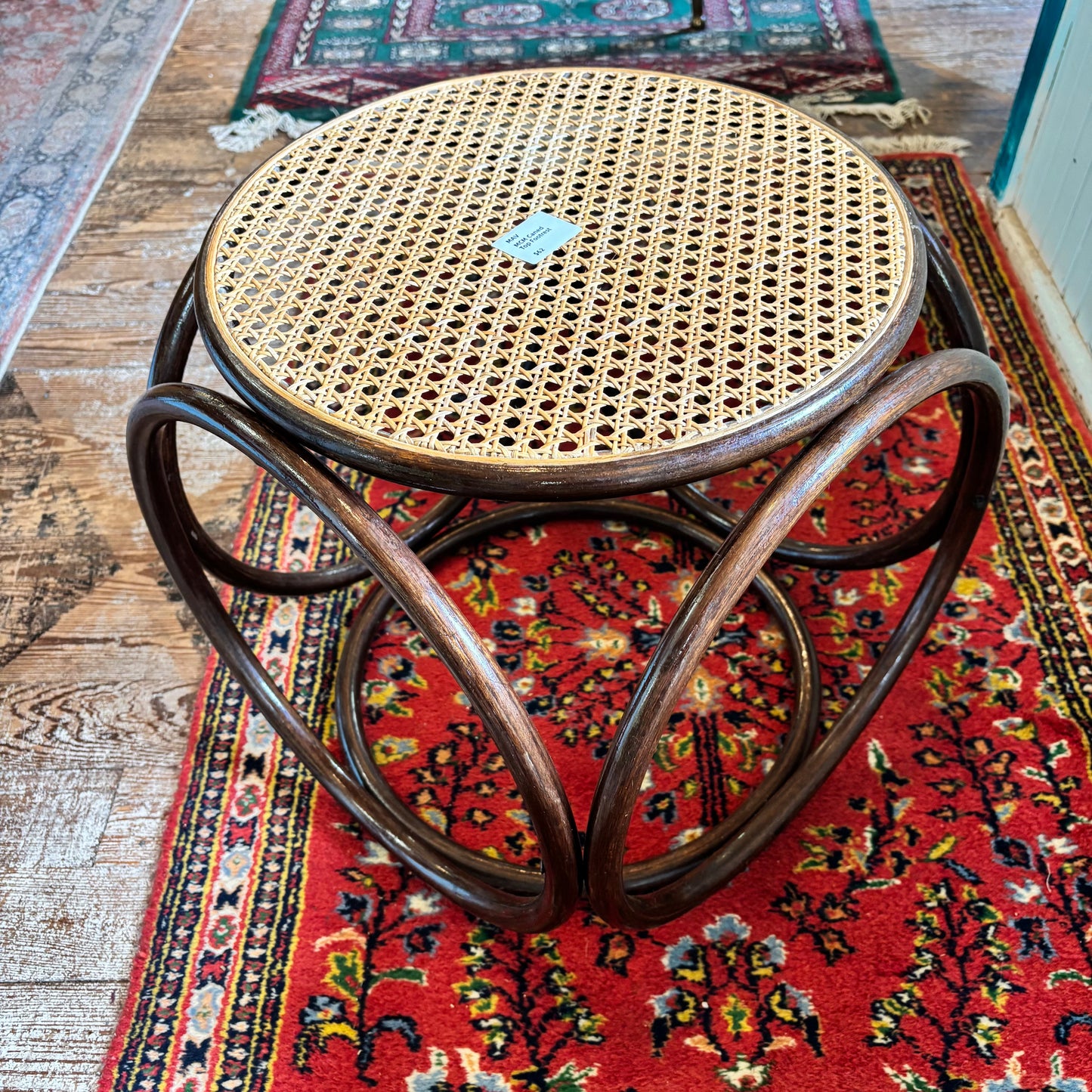 MCM Caned Top Footrest