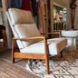 MCM Walnut Lounge Chair