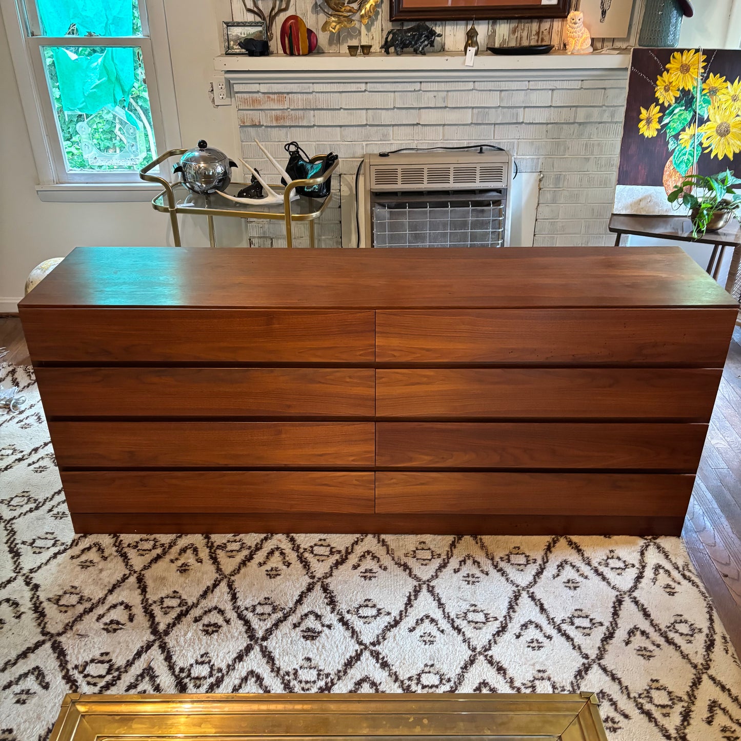 Danish Walnut Dresser by Arne Wahl Iversen